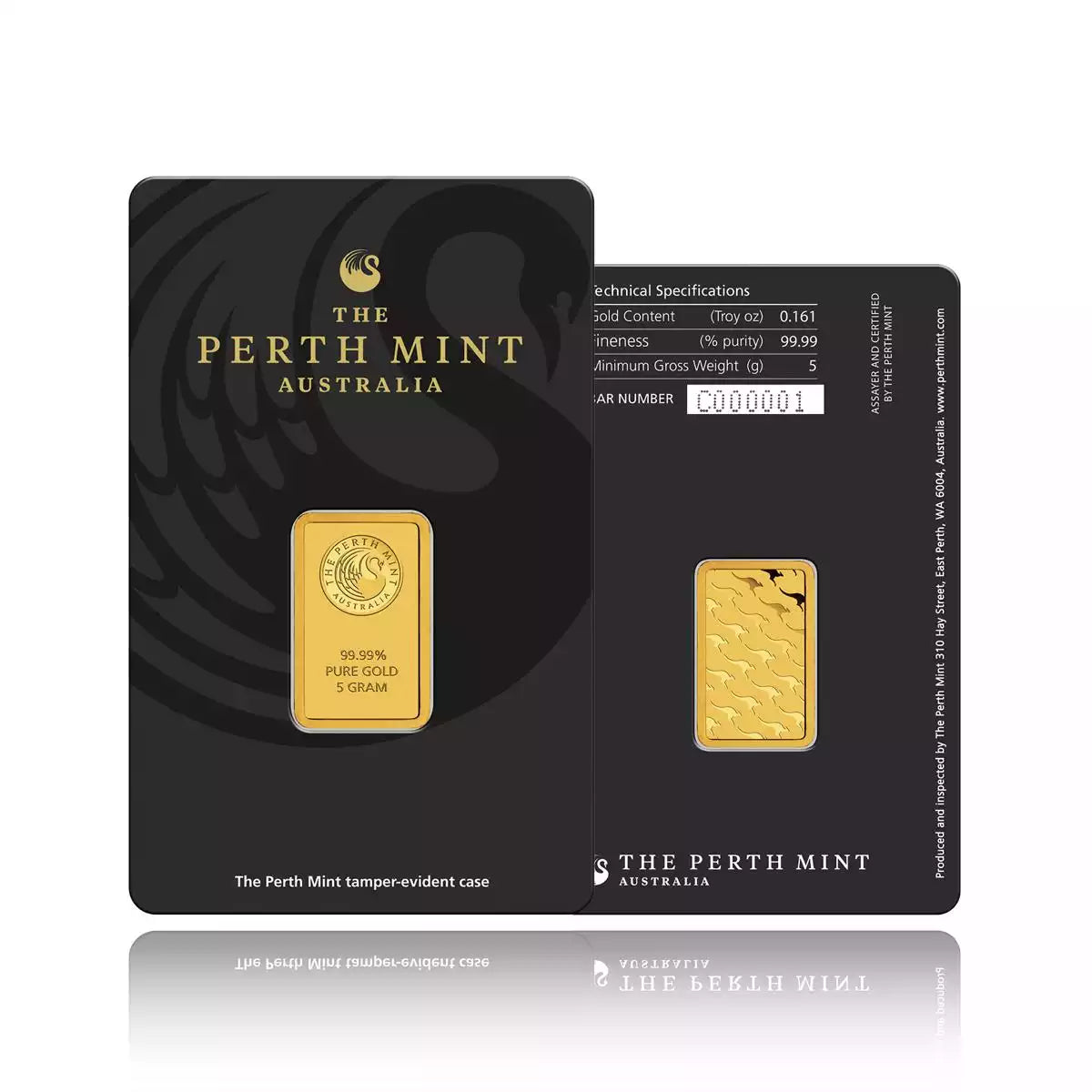 Perth Mint 5g Gold Bar