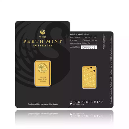 Perth Mint 5g Gold Bar